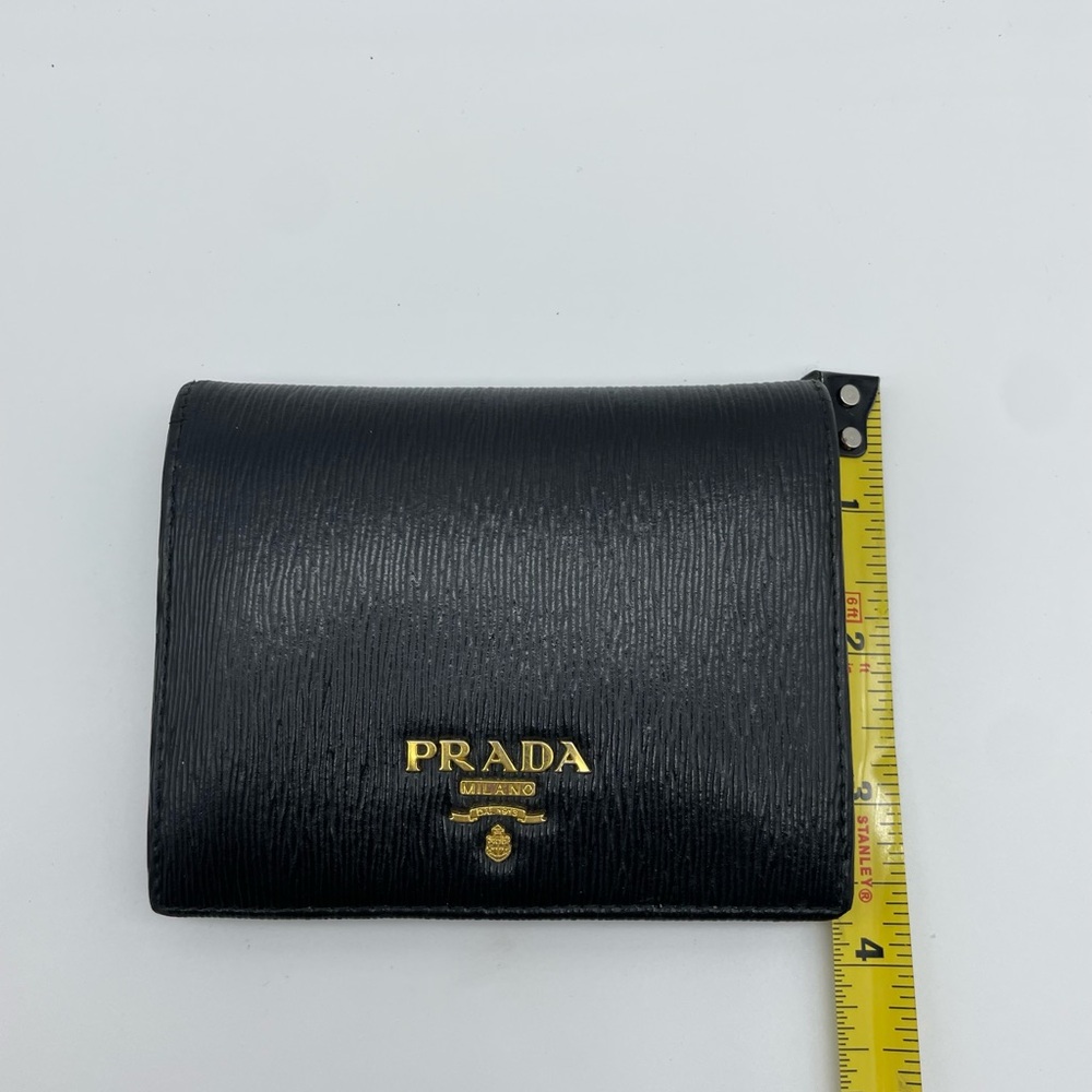 Prada Black Leather Wallet - Picture 9 of 10
